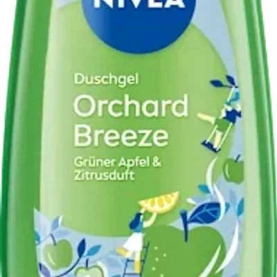 Nivea women orchard breeze green apple & lemon żel pod prysznic dla kobiet 250 ml