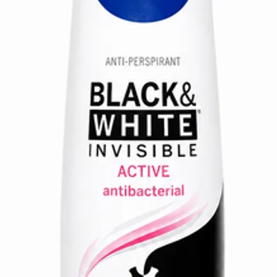 Nivea black & white invisible active antibacterial antyperspirant 250 ml
