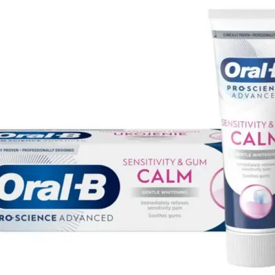 Oral-b advanced sensitivity & gum calm whiten pasta do zębów 75 ml