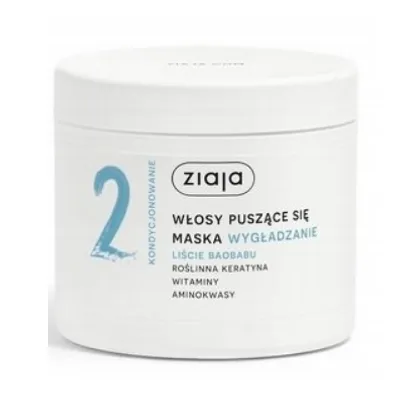 Ziaja włosy roślinne maska do włosów liście baobabu 350 ml