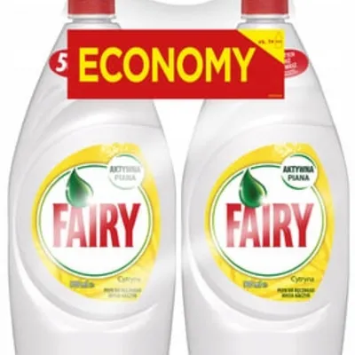 Fairy płyn do mycia naczyń cytryna 2x900 ml