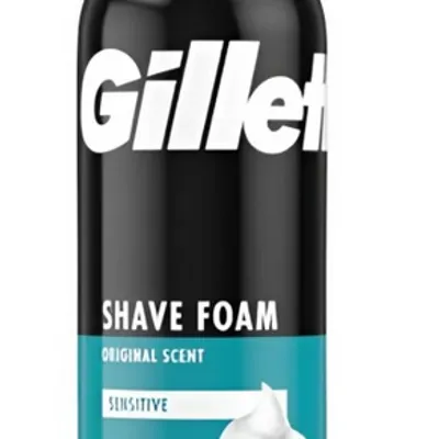 Gillette pianka do golenia sensitive 200 ml