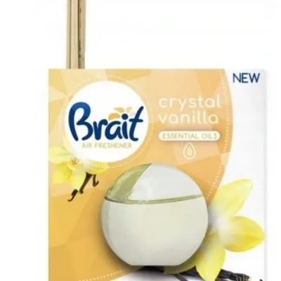 Brait crystal vanilla dyfuzor zapachowy z patyczkami 40 ml