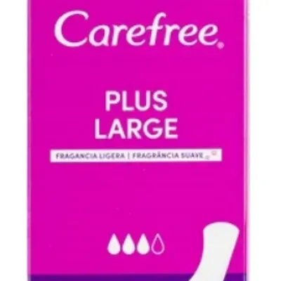 Carefree wkładki plus large lekki zapach 20 szt