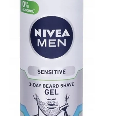 Nivea men sensitive 3-day beard żel do golenia 200 ml