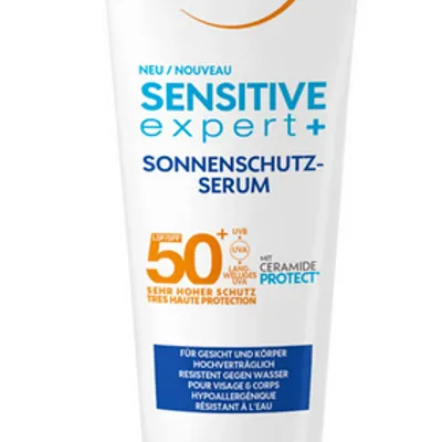 Garnier ambre solaire sensitive expert serum lotion 125 ml