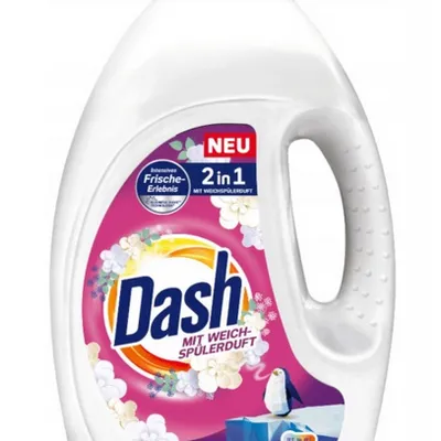 Dash gel 2in1 weichspülerduft color żel do prania tkanin kolorowych 3,6 l