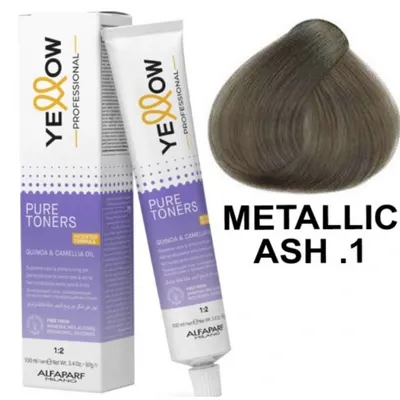 Alfaparf yellow pure toners metallic ash .1 100 ml