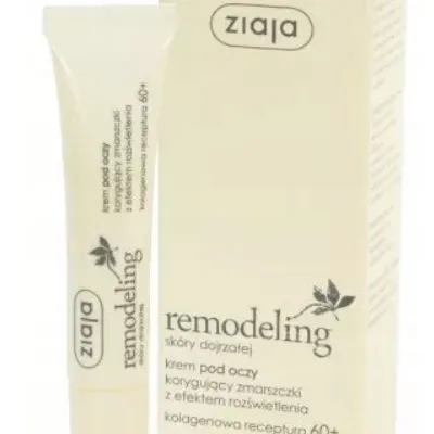 Ziaja remodeling krem pod oczy korygujący zmarszczki 60+ 15 ml