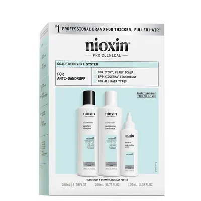 Nioxin scalp recovery system kit 2x200ml+100 ml