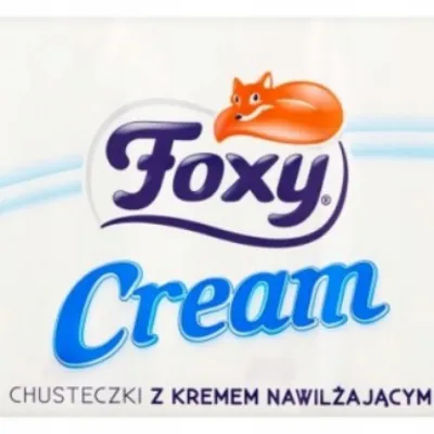 Foxy cream chusteczki higieniczne 10 x 10 szt. – 4 warstwy