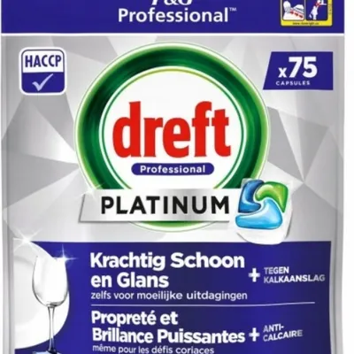Dreft kapsułki do zmywarki platinum 75 szt