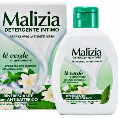 Malizia płyn do higieny intymnej odświeżający green tea&jaśmin 200 ml
