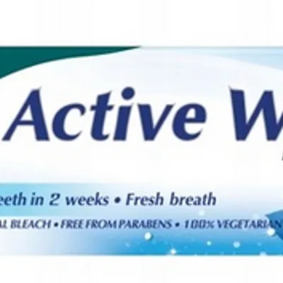Himalaya active white pasta do zębów żelowa odświeżająca bez fluoru 75 ml
