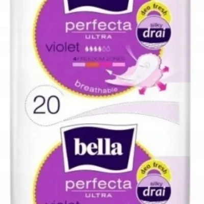 Bella perfecta duo ultra violet ze skrzydełkami 20 szt