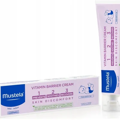 Mustela 1-2-3 vitamin barrier cream 100 ml
