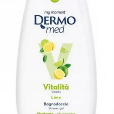 Dermomed żel pod prysznic vitalita lime 750 ml
