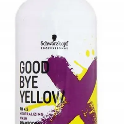 Schwarzkopf goodbye yellow shampoo 300 ml