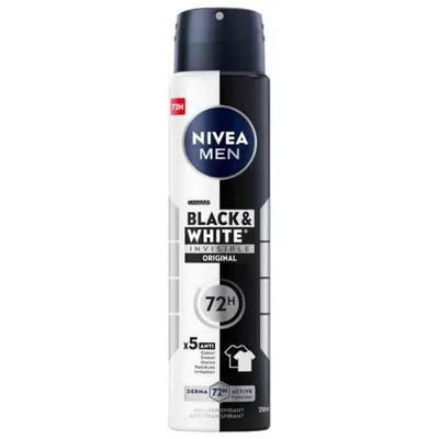 Nivea black & white invisible original antyperspirant 250 ml