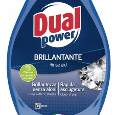 Dual power brillantante nabłyszczacz do zmywarki eco 300 ml