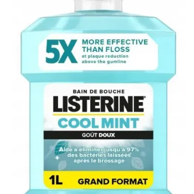 Listerine płyn do płukania ust cool mint 1000 ml