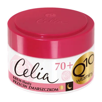 Celia krem przeciwzmarszczkowy q10 tłusty 70+ z kolagenem 50 ml
