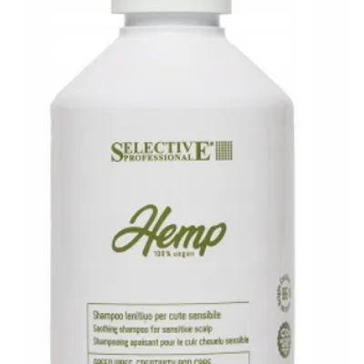 Selective hemp 100% vegan soothing shampoo 250 ml