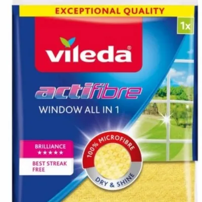 Vileda ściereczka actifibre okna,szyby,lustra