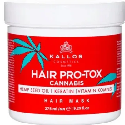 Kallos hair pro-tox cannabis mask 275 ml