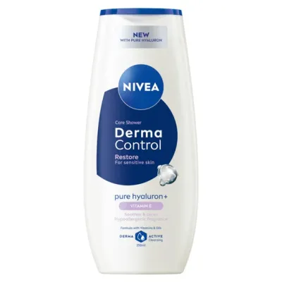 Nivea women derma control pure hyaluron + vitamin e żel pod prysznic dla kobiet 250 ml