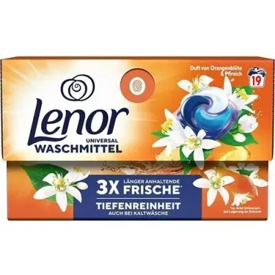 Lenor pods orange blossom kapsułki do prania uniwersalne 19 szt