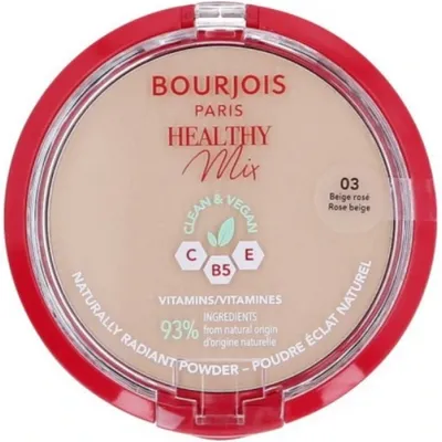 Bourjois healthy mix clean & vegan puder 03 beige rose 10 g