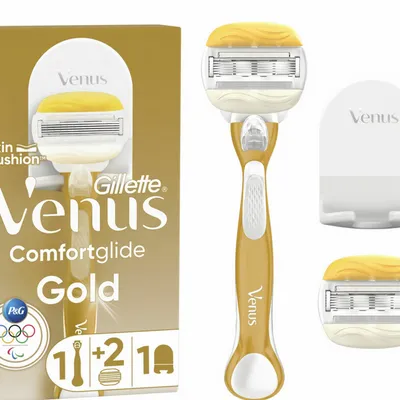 Gillette venus system do golenia comfortglide coconut 1 zestaw + 2 łopatki do napełniania
