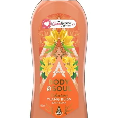 Astonish płyn do kąpieli body&soul ylang bliss bath 950 ml