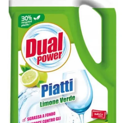 Dual power limone verde płyn do naczyń cytrynowy 4,9 l