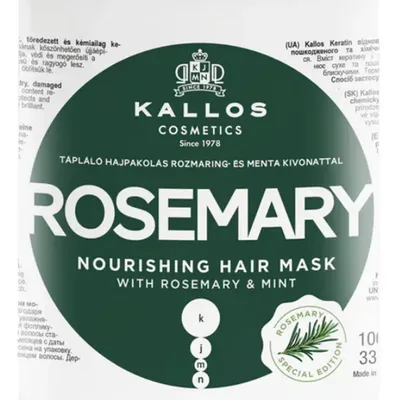 Kallos rosemary nourishing mask 1000 ml