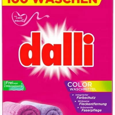 Dalli pulver proszek do prania kolorowych tkanin 6 kg