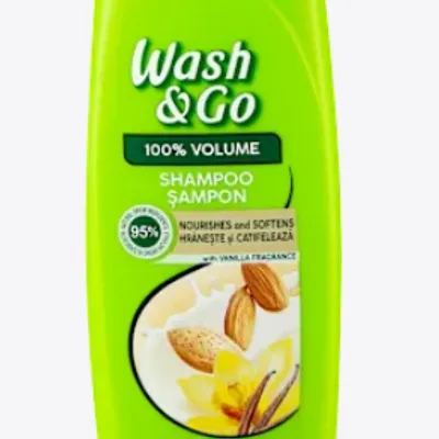 Wash&go szampon wanilia 360 ml