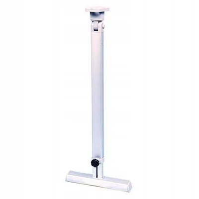 Noga do stołu składana 59-78cm Srebrna