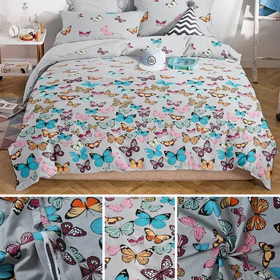 Pościel flanelowa 200x220 cm poszwa bawełniana aksamitna wytrzymała nowoczesna zestaw