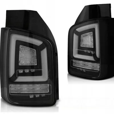 Lampy diodowe Vw T5 10-15 black full led dts