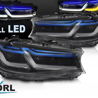 Reflektory Full LED DRL – BMW G30 / G31 2017–2020