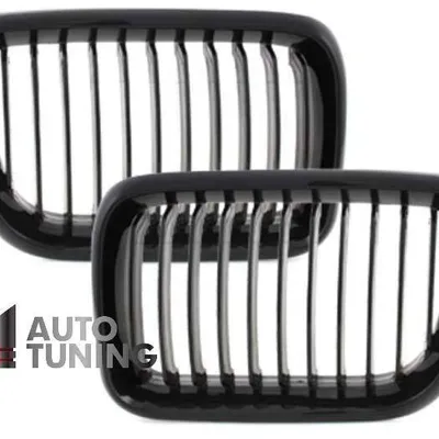 Grill (nerki) bmw e36 96-98 czarmy połysk