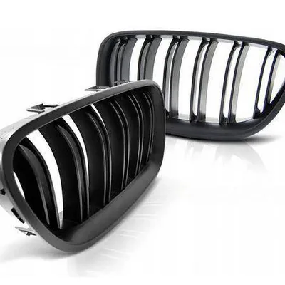 Grill nerki BMW F10 F11 czarny MATOWE M5 style