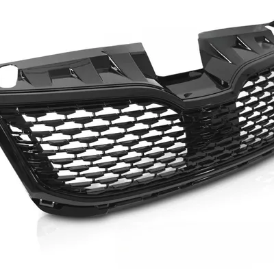 Grill Sport Style Glossy Black Skoda Octavia III 2016–2020