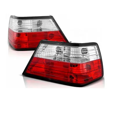 Lampy Tylne Mercedes W124 E-klasa 85-95 Clear Red