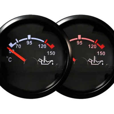 Zegar AUTO GAUGE 52mm T90 Oil Temp