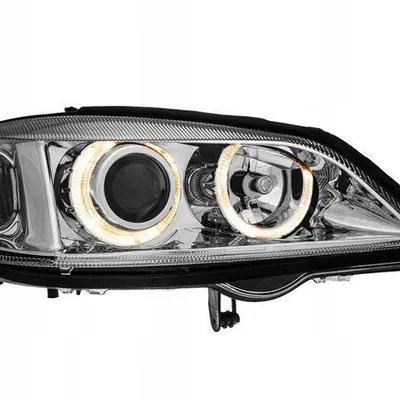 Reflektory przednie Opel Astra G CHROM RINGI