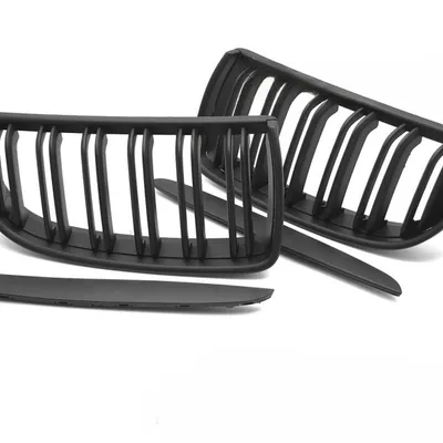 Grill BMW E90 / E91 2005–2008 Sport Matt Black Double Bar