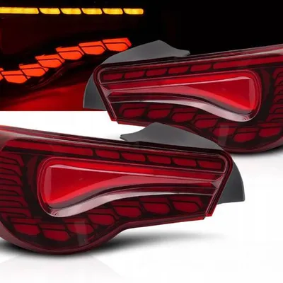 Lampy diodowe LED red OLED do Toyota GT86 12-21